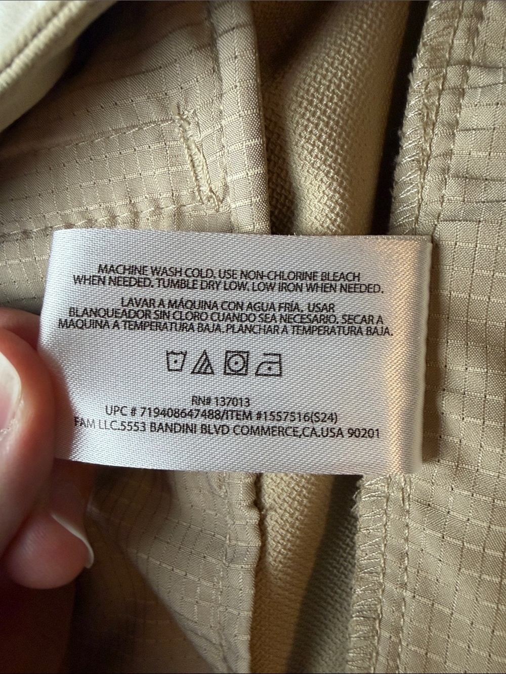 Banana Republic Men’s Khaki Stretch Chinos 34x29 Straight Leg Tailored Clean - Picture 11 of 11